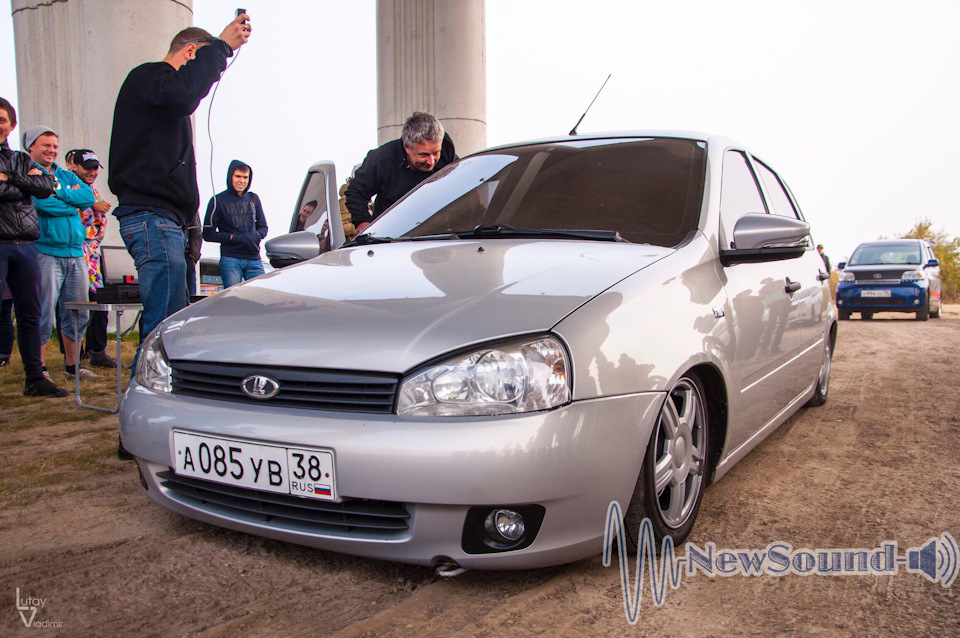 "Db Drive Baikal" Закрытие сезона автозвука — Lada Калина хэтчбек, 1,6 ...