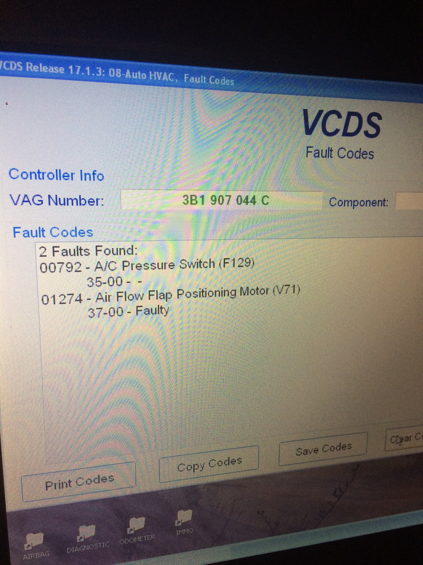 vag fault code 00096