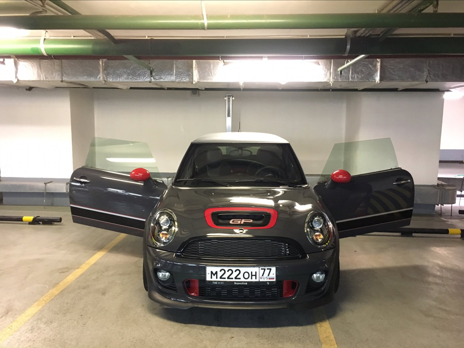 Крыша John Cooper works панорама