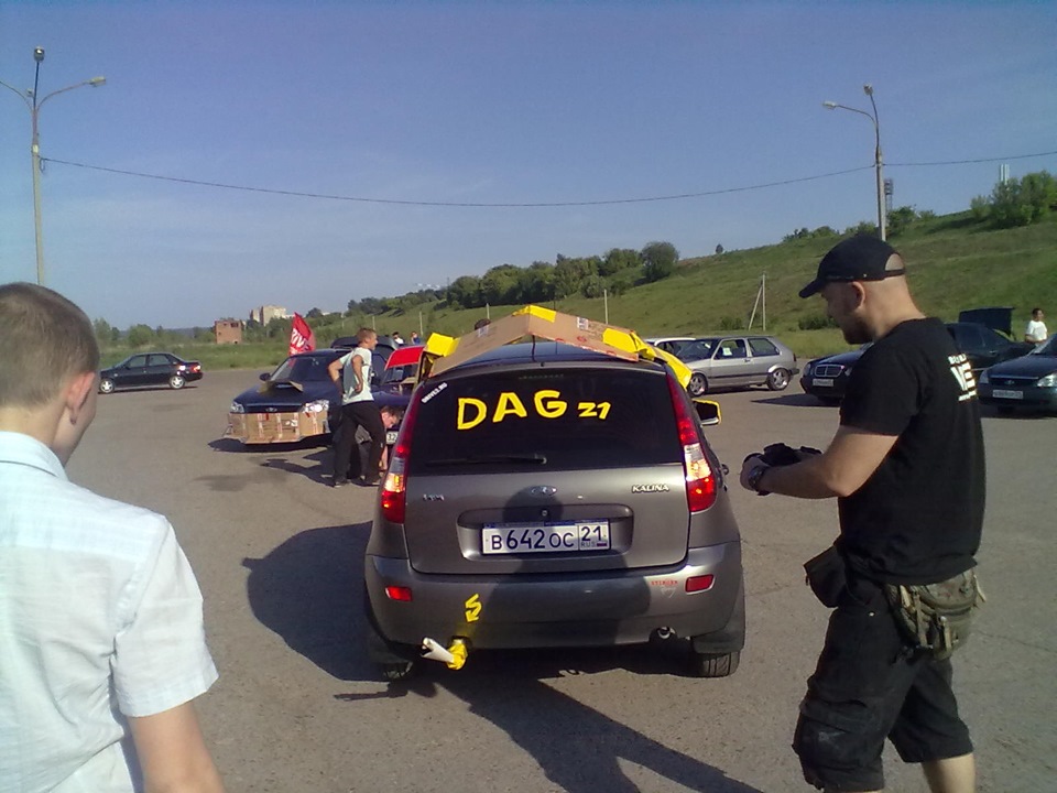 31.05.14 Автозвук Чебоксары и встреча Драйв2 Чебоксары — Lada Приора ...