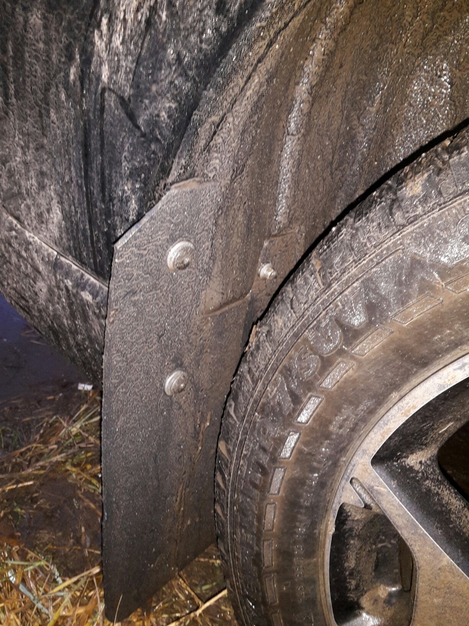 Брызговики своими руками. — Subaru Forester (SJ), 2 л, 2013 года ...