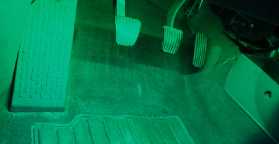 Диодная подсветка ног — Chevrolet Lacetti Sedan, 1,6 л, 2007 года ...