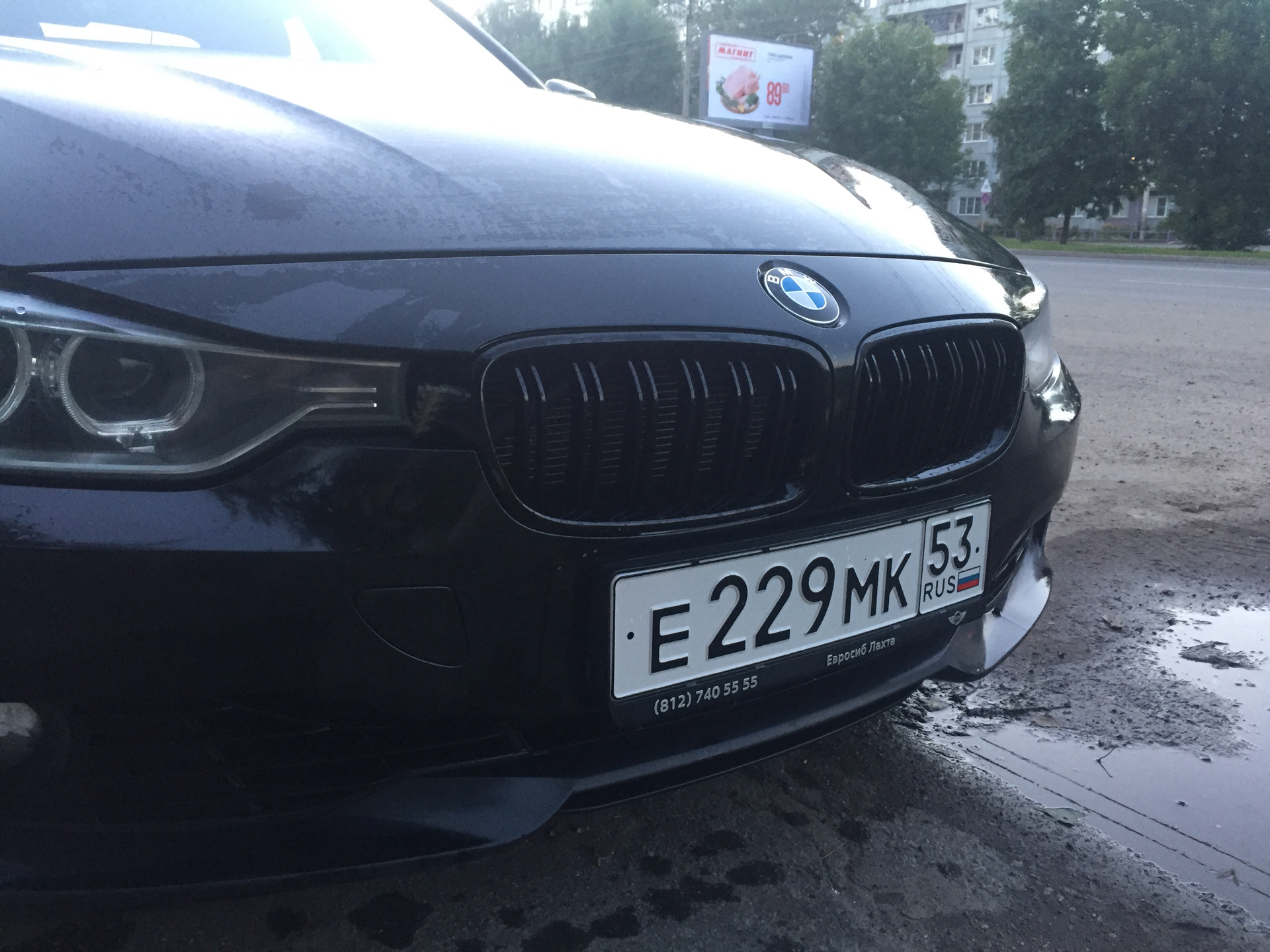 черные ноздри bmw f30