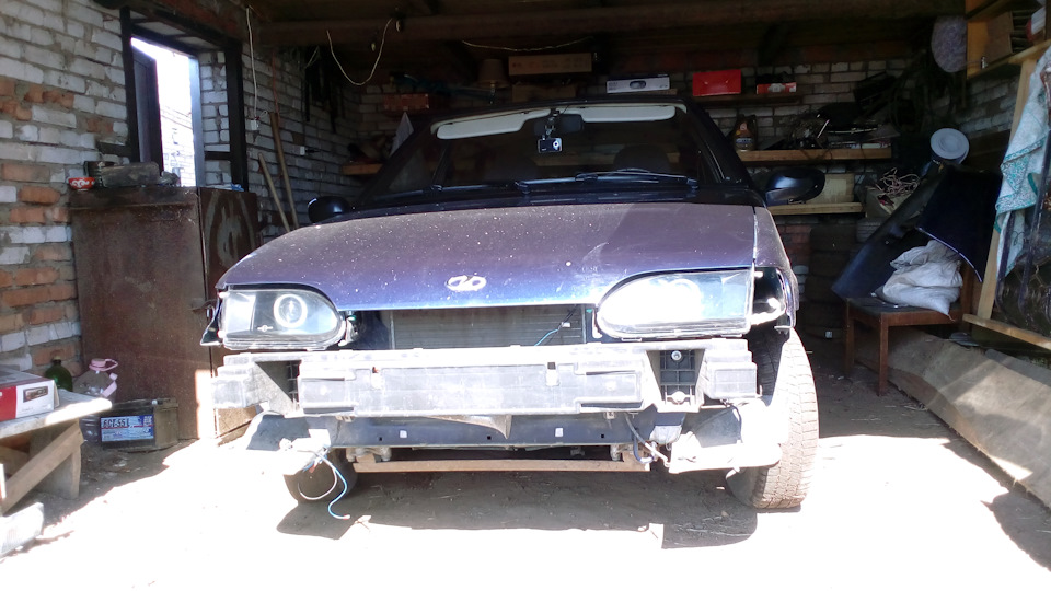 Пристроил лип-спойлер с Алишки — Lada 2114, 1,6 л, 2012 года | стайлинг ...