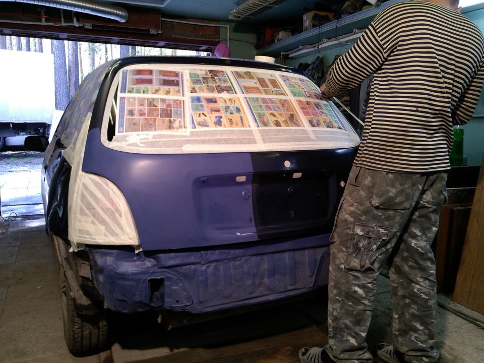 выпрямление — Toyota Starlet (90), 1,3 л, 1997 года | своими руками ...