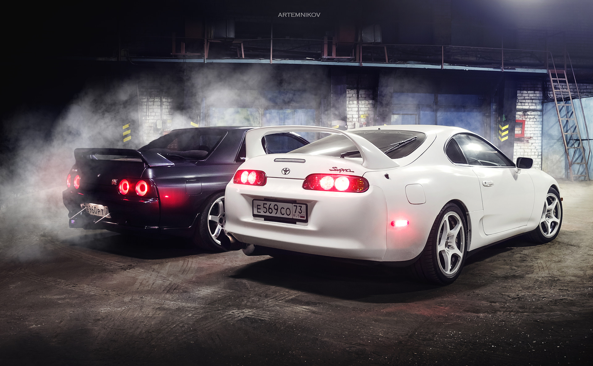 Toyota Supra and Nissan Skyline