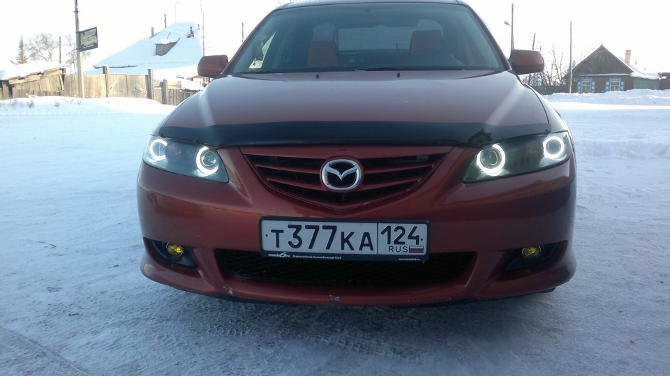 Mazda 6 gg ангельские глазки