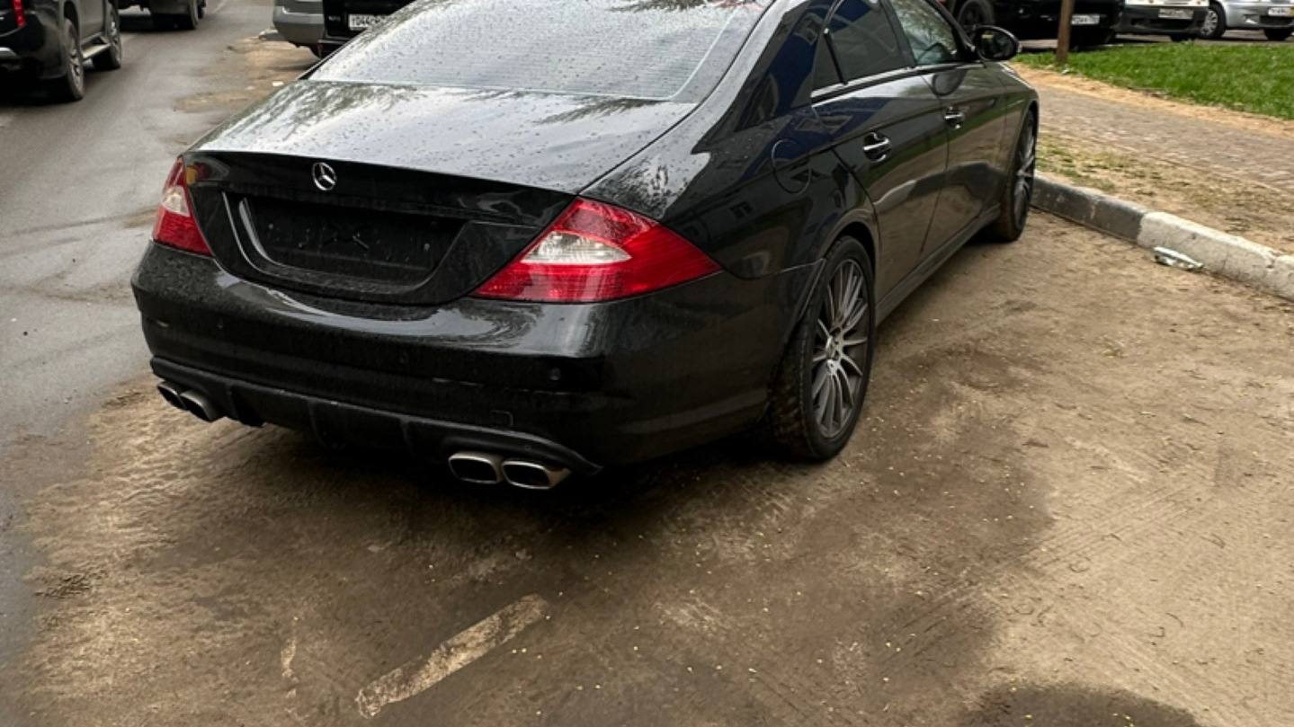 Mercedes-Benz CLS (W219) 5.0 бензиновый 2005 | ЗЛОЙ БАНАН на DRIVE2