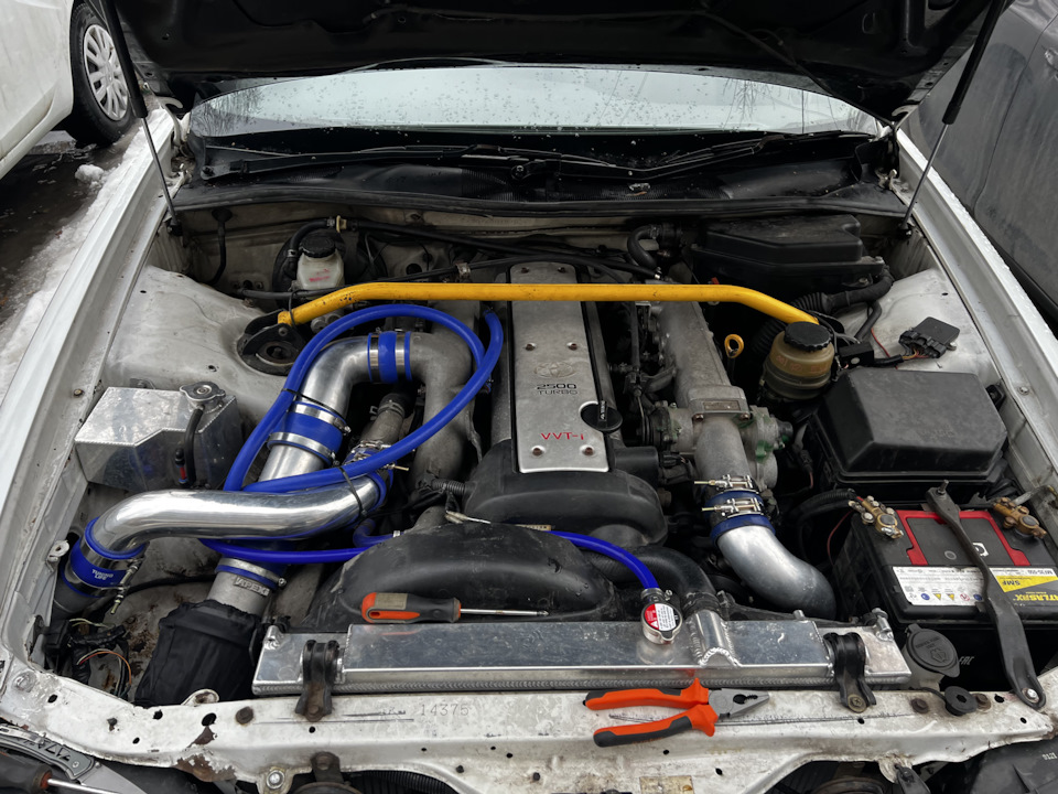 Масло помойка — Toyota Mark II (90), 2,5 л, 1994 года | тюнинг | DRIVE2