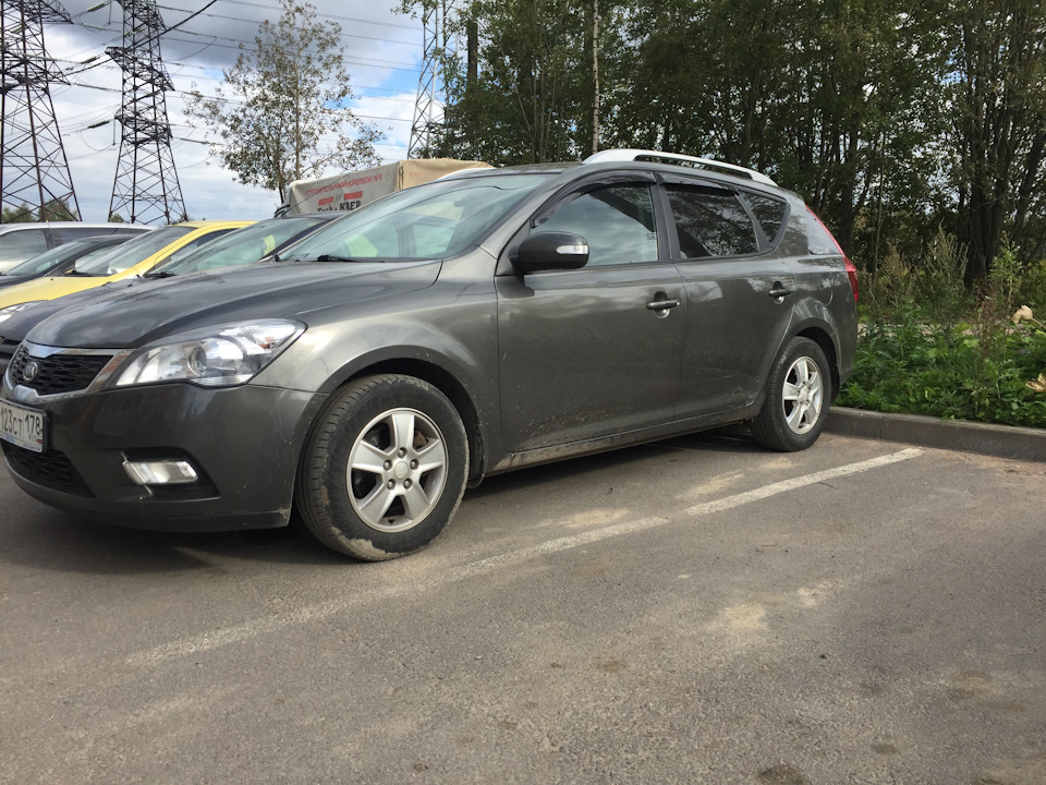 Сменил задние пружины на Фобос — KIA Ceed SW (1G), 1,6 л, 2010 года ...