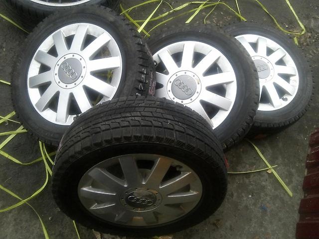 Продам диски ауди стояли на гольфе! продано — Volkswagen Golf Mk4, 1,4 ...