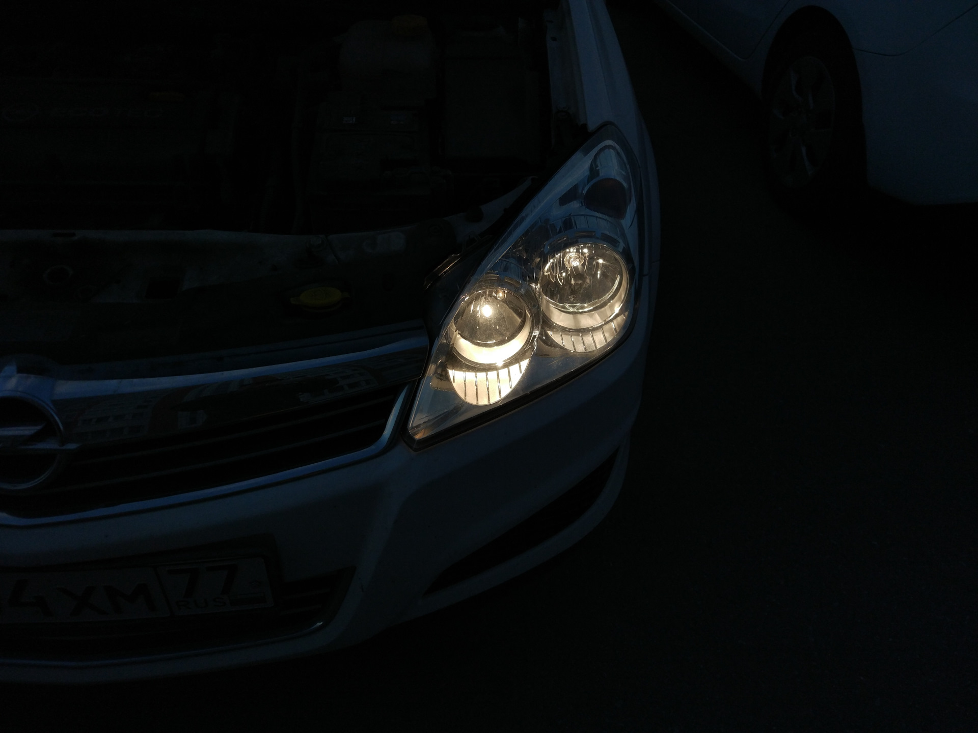Наконец то заменил лампы — Opel Astra H, 1,6 л, 2013 года | электроника ...