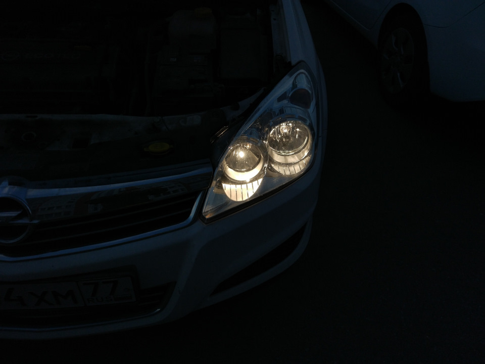 Наконец то заменил лампы — Opel Astra H, 1,6 л, 2013 года | электроника ...