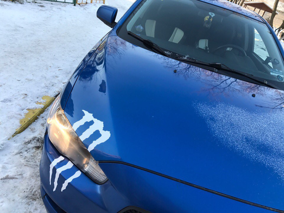 Наклейка — Mitsubishi Lancer X, 2 л, 2008 года | стайлинг | DRIVE2