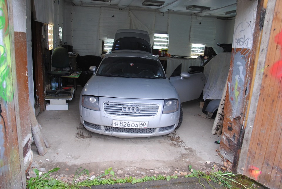 начинаем ремонт и готовим к покраске жидкой резиной) — DRIVE2