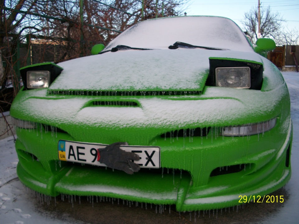 Ford Probe в снегу