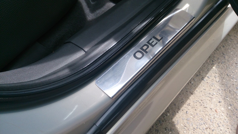 воскресная мойка и обработка силиконом уплотнителей — Opel Astra H, 1,8 ...