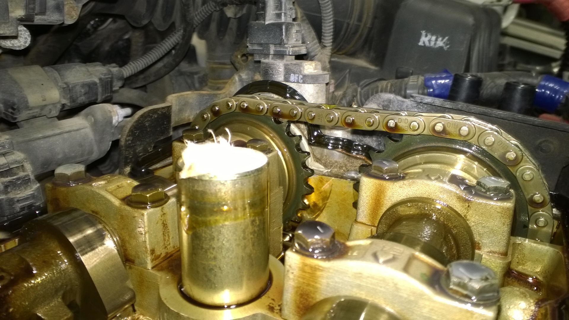 Небольшой отчёт о текущих процессах. 1.1. Болт шкива, клапанная крышка ...