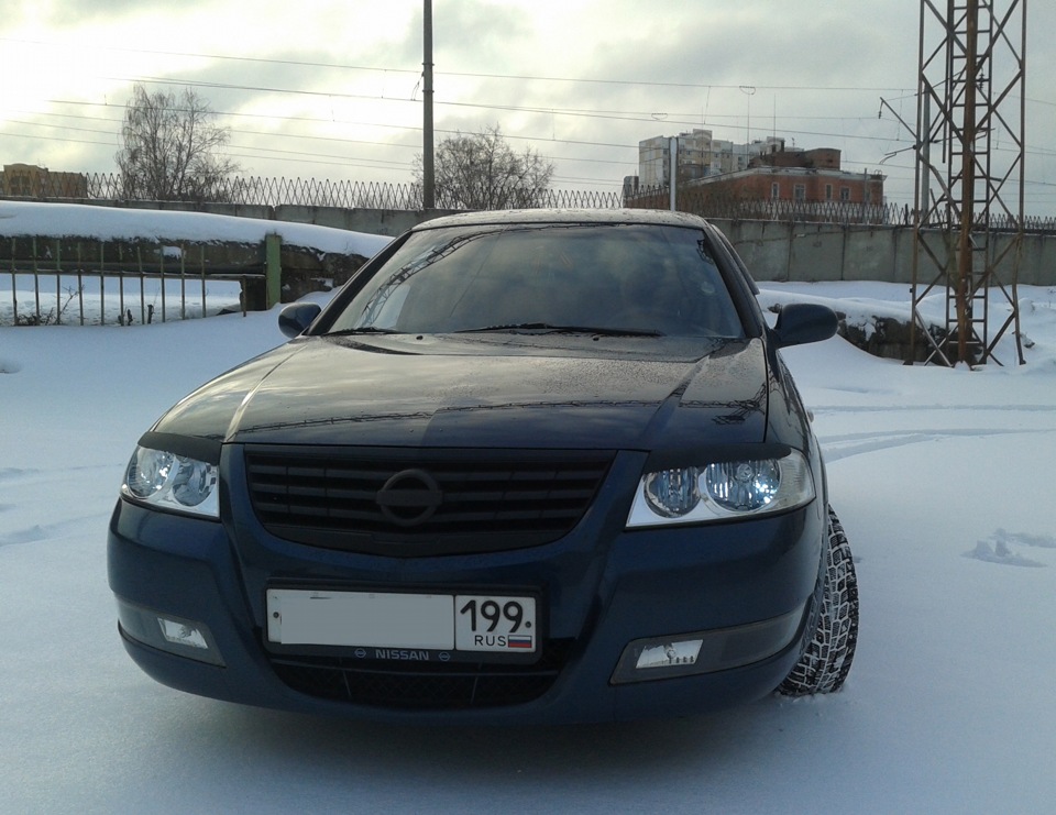 Nissan Almera Classic b10 черная