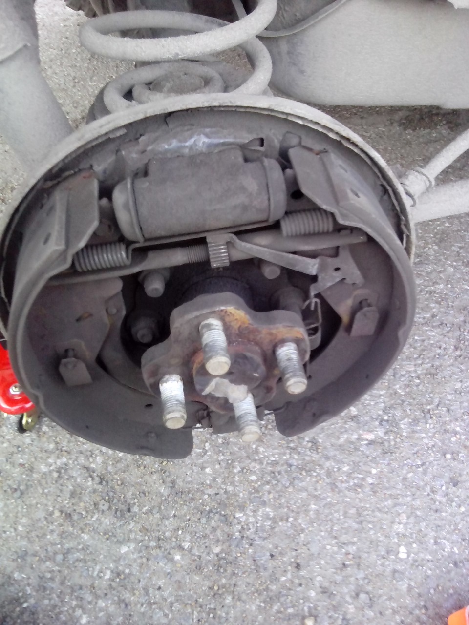 решение проблемы с тормозами — KIA Sportage (1G), 2 л, 2003 года ...