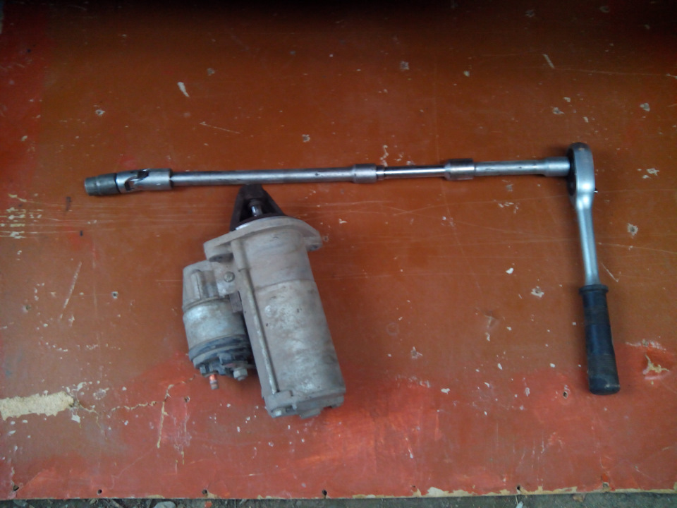 Профилактика стартера — УАЗ Patriot, 2,7 л, 2011 года | своими руками ...