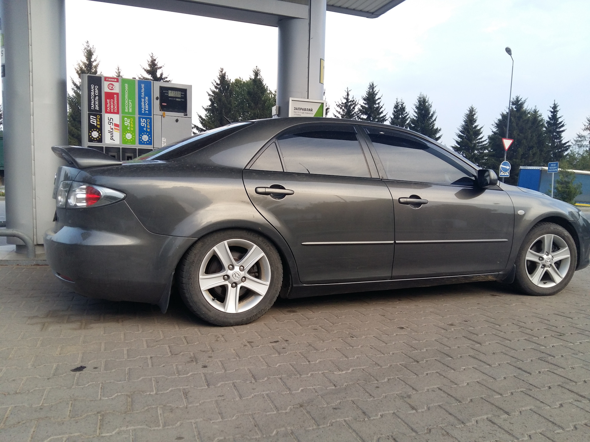 Задние пружины — Mazda 6 (1G) GG, 2 л, 2006 года | запчасти | DRIVE2