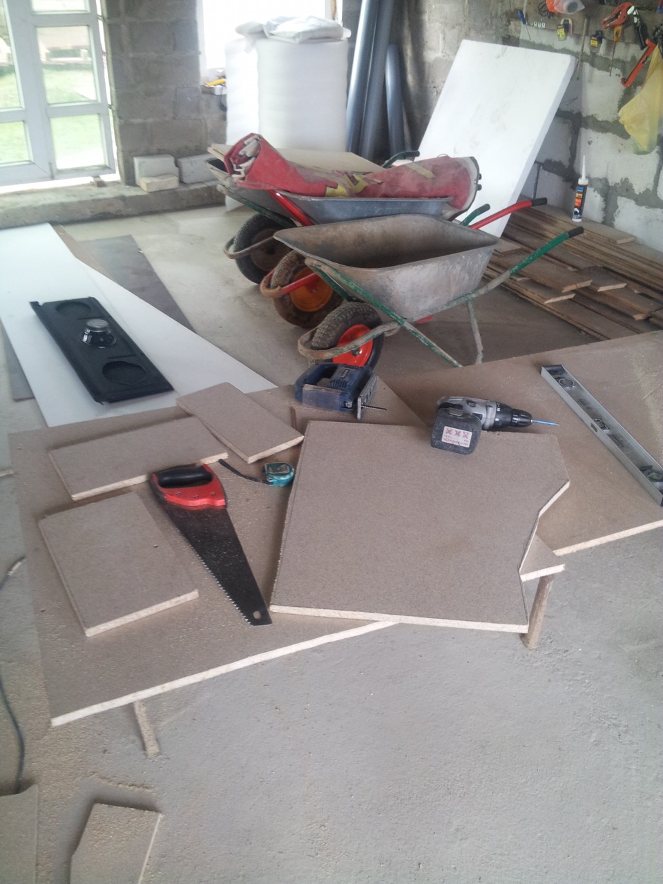 Пытаемся по чуть чуть собрать короб для саба) — Lada 2114, 1,5 л, 2005 ...