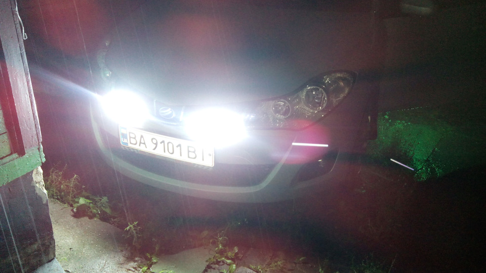 Дневные ходовые огни и реле включения ходовых огней — ЗАЗ Forza, 1,5 л ...