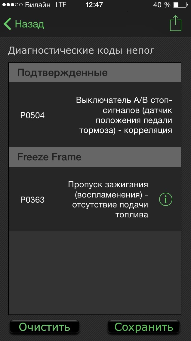 Загорелся Чек — Lada Гранта, 1,6 л, 2013 года | своими руками | DRIVE2