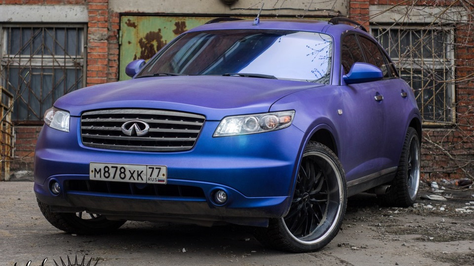 Infiniti fx37 РІ РїР»РµРЅРєРµ