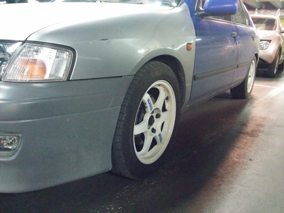 Переобувка — Nissan Primera (P11), 2 л, 1997 года | колёсные диски | DRIVE2