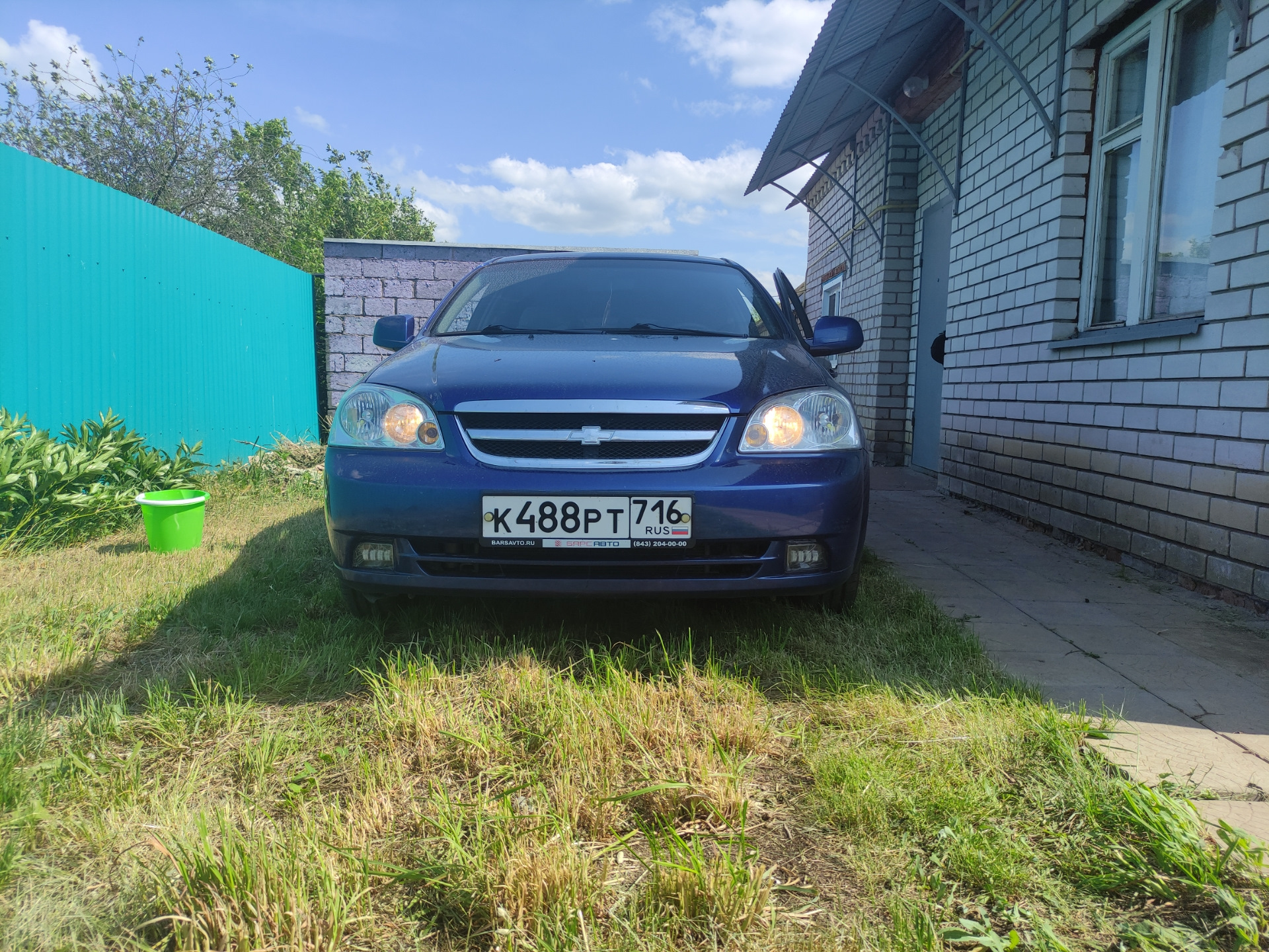 Дхо, дальний в пол накала — Chevrolet Lacetti Sedan, 1,4 л, 2012 года ...