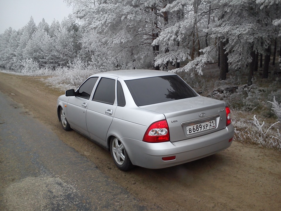 Приора седан на Кавказе