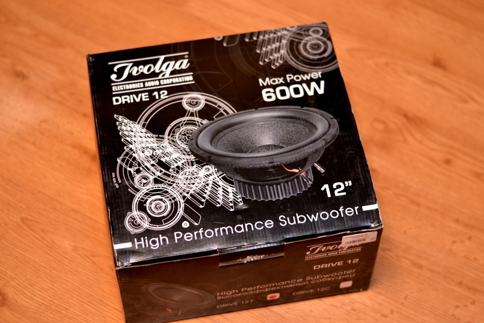 Ivolga 12F и самодельный короб) — Lada Калина Спорт (2G), 1,6 л, 2014 ...