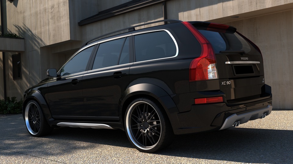 Фото тюнинга вольво хс90 Обвес MAXTON - Volvo XC90 (1G), 4,4 л, 2008 года тюнинг DRIVE2