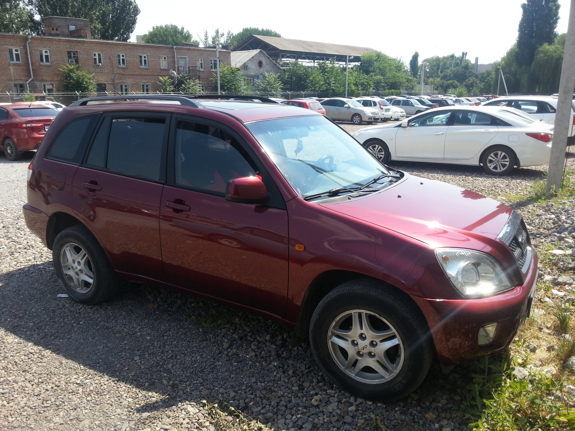 Забрал я тигрёнка с покраски — Chery Tiggo 1, 2,4 л, 2007 года ...