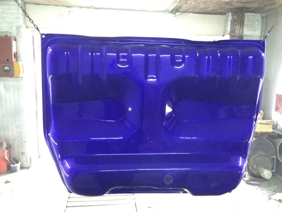 Красим бензобак) ведёрко краски наконец делает вещи — Chrysler Le Baron ...