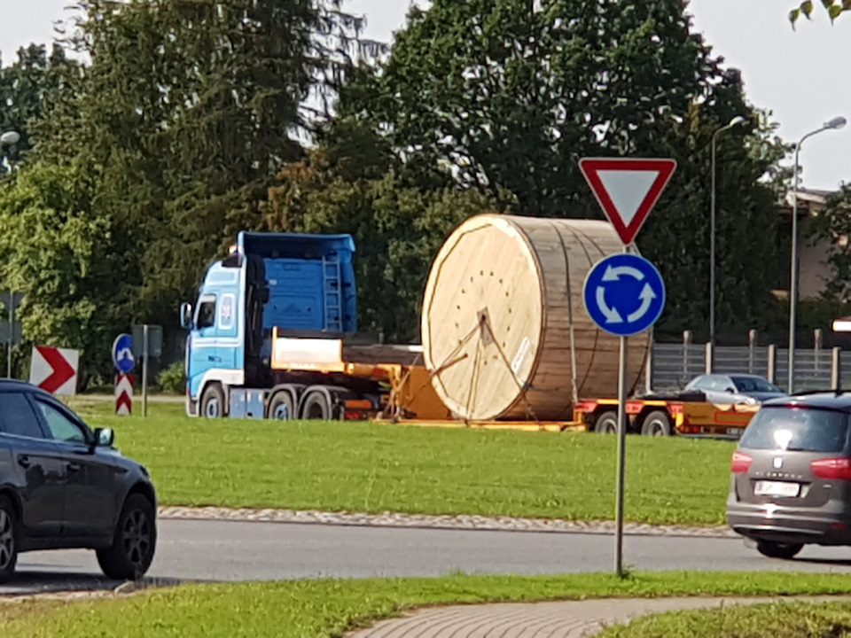 Рейсы в Россию / Негабариты. (08.2019 — 01.2020) — VOLVO FH12 460, 1,2 ...