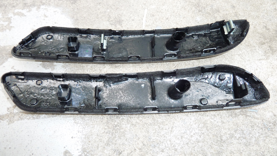 Попытка устранить скрип внутренних (с салона) ручек передних дверей ...