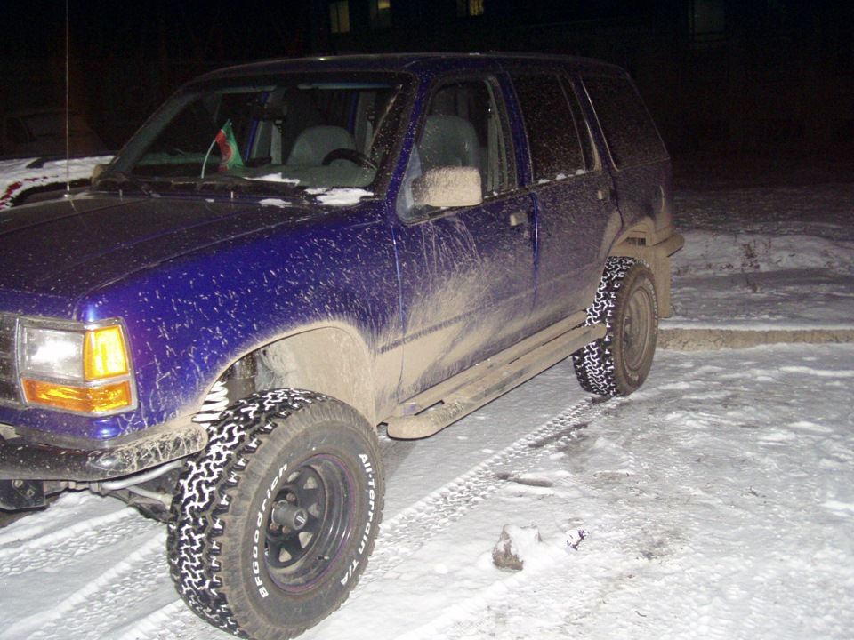 самодельные пороги — Ford Explorer (1G), 4 л., 1994 года | тюнинг | DRIVE2