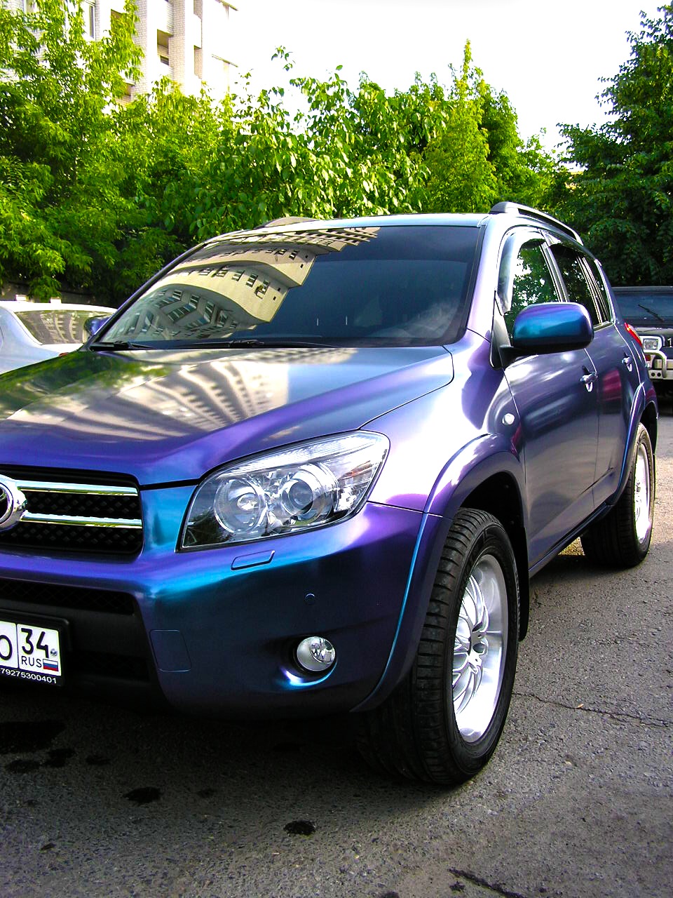 ХАМЕЛЕОН — Toyota RAV4 (III), 2,4 л, 2007 года | тюнинг | DRIVE2