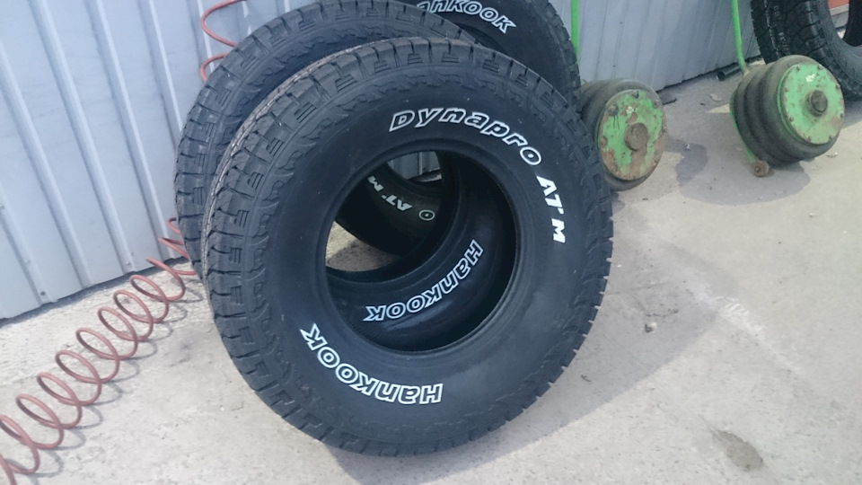 Новая резина Hankook DYNAPRO ATM RF10 — Mitsubishi L200 (3G), 2,5 л ...