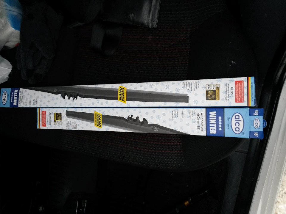 XVII. Щетки дворников на зиму. ALCA Winter. — FIAT Albea, 1,4 л, 2011 ...