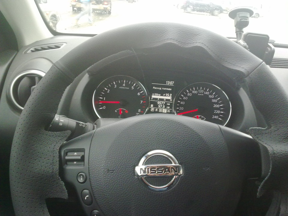 Руль в кожу. — DRIVE2