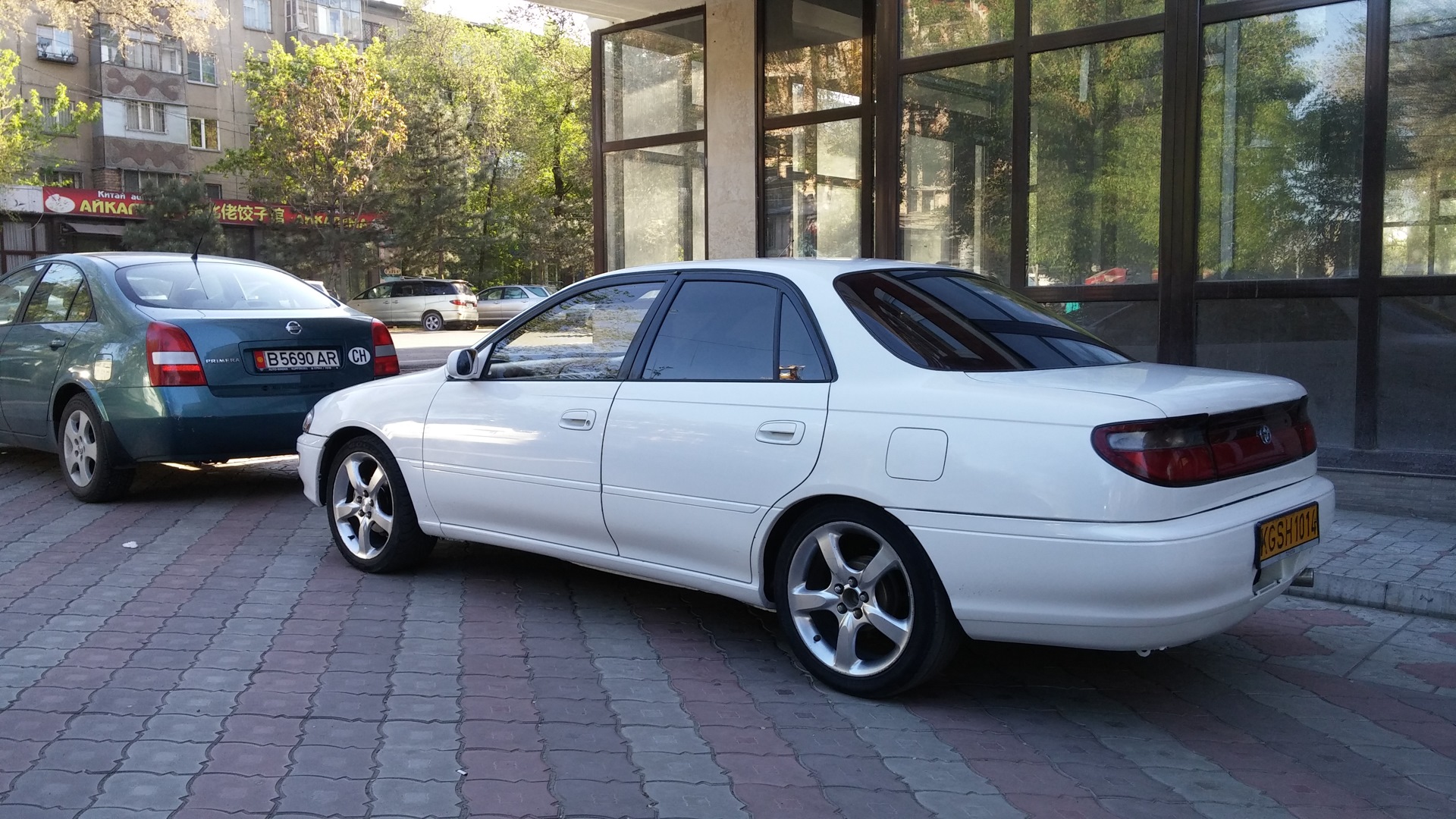 Занижение toyota carina e