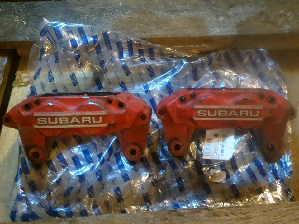 В таком виде они пришли — Subaru Outback (BP)