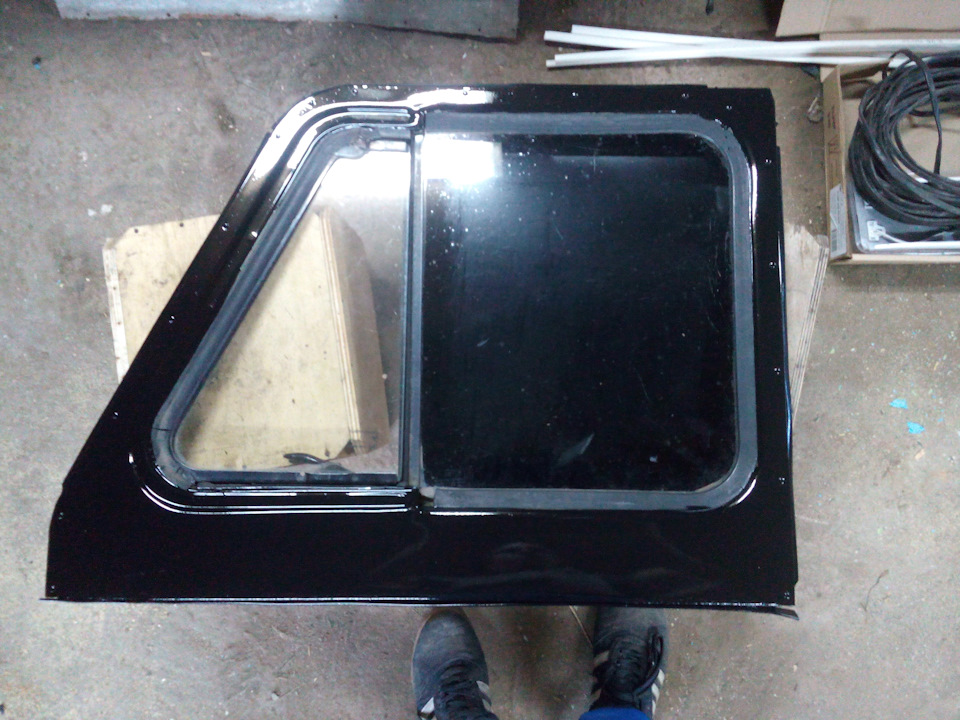 Покраска надставок дверей — УАЗ 469, 2,4 л, 2000 года | кузовной ремонт ...