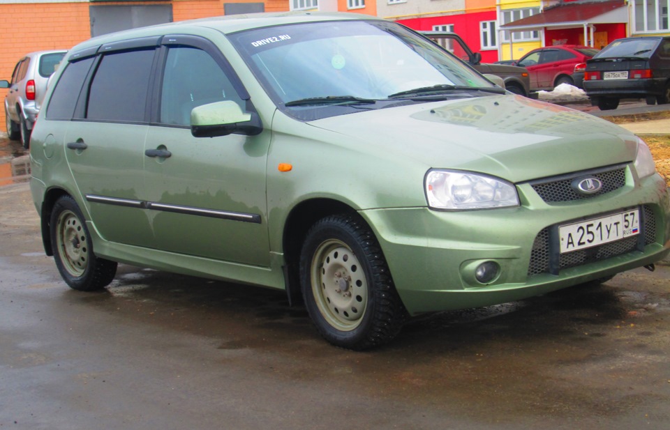 Пороги LKS на месте… — Lada Калина Универсал (1G), 1,6 л, 2011 года ...