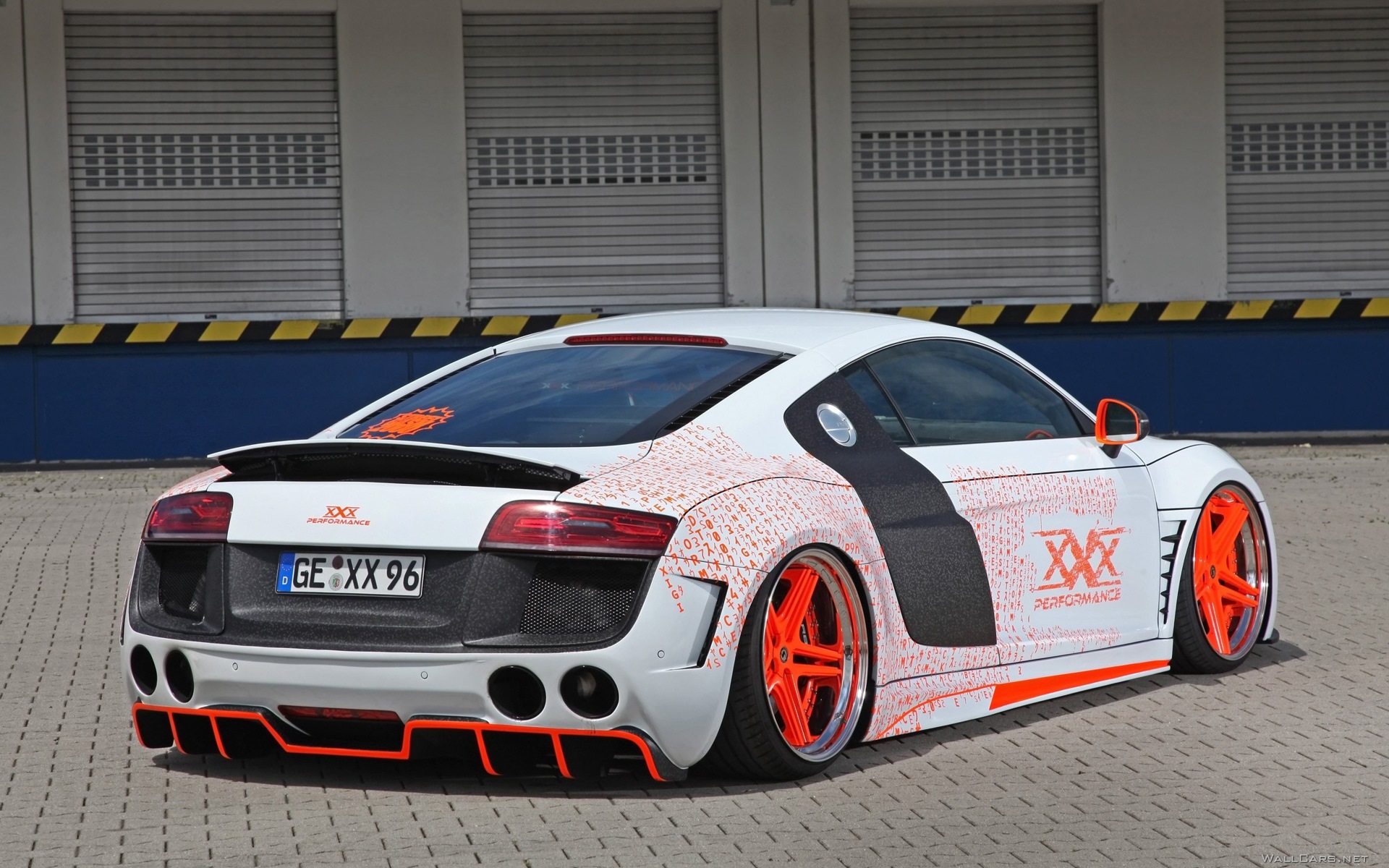 Audi r8 Castrol