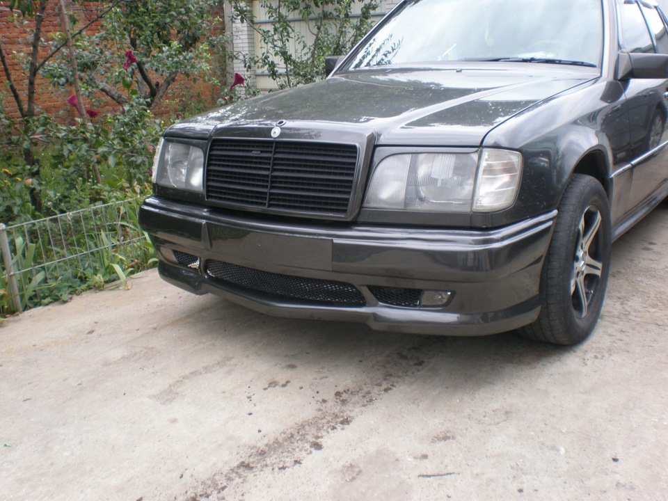 Мерседес w124 без бампера